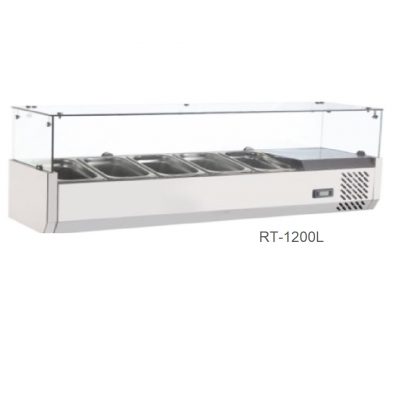 Vitrina ref para ensaladas y pizzas migsa.