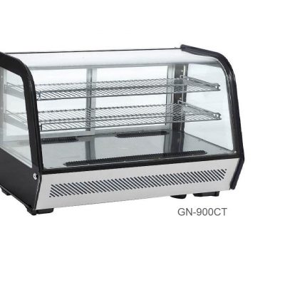Vitrina exhibidora cristal curvo migsa