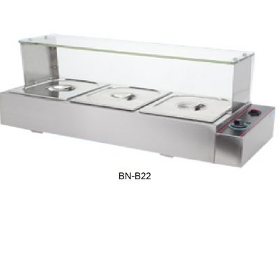 Baño maría eléctrico 3 4 y 5 insertos migsa