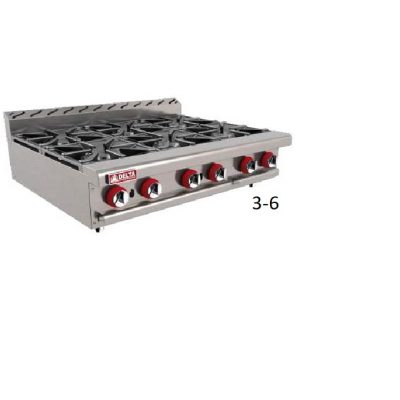 Parrilla 3-6 linea master delta
