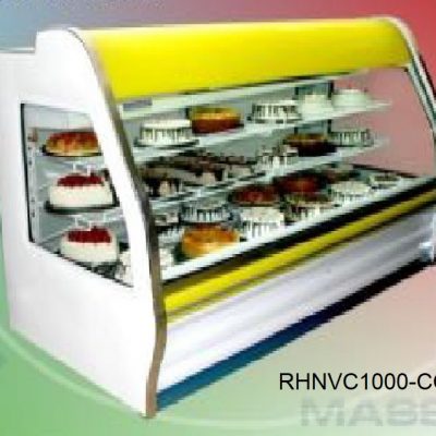 Vitrina cristal curvo costado cristal masser