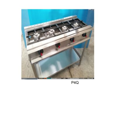 Parrilla lineal de 2, 3 y 4 quemadores minox