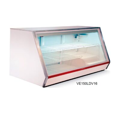 Vitrina cristal recto metalfrio