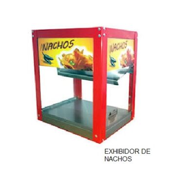 Exhibidor de nachos dos lobos