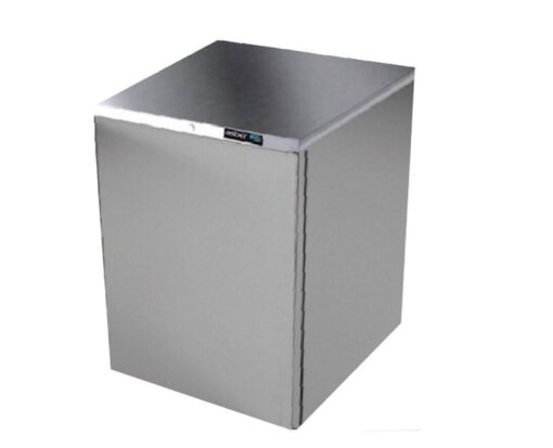 Refrigerador contrabarra acero inox linea slim asber