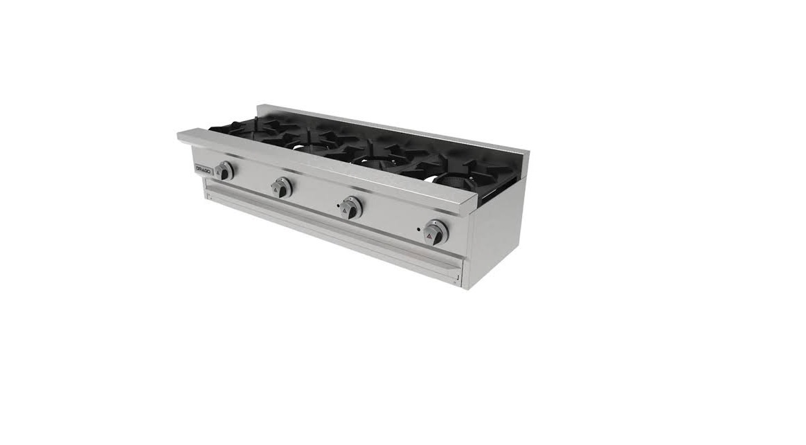 Parrilla de 2 3 y 4 quemadores slim drago - Image 4