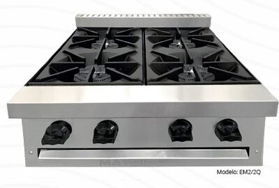 Parrilla 4 y 6 quemadores international
